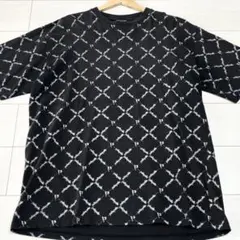 PELLE PELLE ペレペレ　Tシャツ　半袖　総柄　コットン　3Lサイズ
