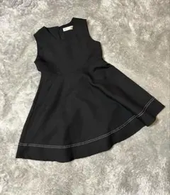 《美品》【リボンクルール】ノースリーブワンピース 120cm
