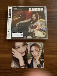 TWICE サナ　CD enemy シリアルなし　トレカ　ソロ盤