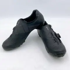 8ABM012 SHIMANO XC3 自転車シューズ 41 ブラック 使用1回