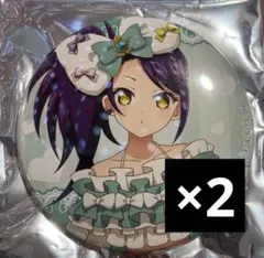 プリパラ 10th さんくす♡ハッピーリボンコーデ シオン 缶バッジ