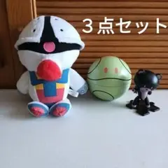 アッガイぬいぐるみ　プチッガイ　ハロ小物入れ ガンダム　3点セット