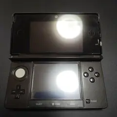 ニンテンドー3DS ブラック 本体 充電器 清掃済み 動作確認済み