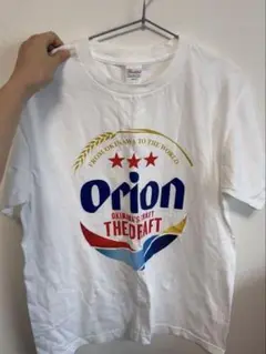 沖縄　Orion オリオンビール　ロゴ入りTシャツMサイズ