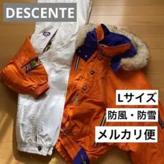 【Lサイズ】デサント DESCENTE スキーウェア 上下 防風 防雪