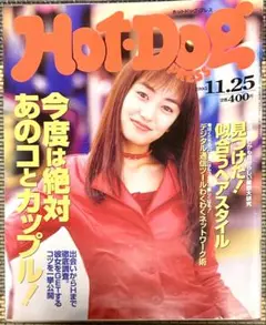 ホットドックプレス 矢田亜希子　1995年11月