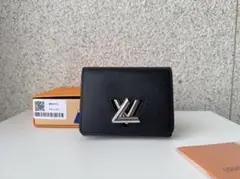 ルイヴィトン 三つ折り財布 ポルトフォイユ　ツイストコンパクト エピ 黒