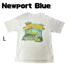 Newport Blue Tシャツ Lサイズ ホワイト