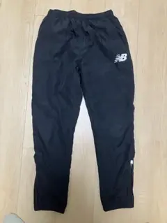 【美品】ニューバランス ピステロングパンツ　黒 撥水 140サイズ