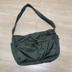 ユニクロ UNIQLO マルチポケット ショルダーバッグ オリーブ