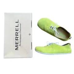 【箱付】MERRELL ムートピアレース スウェード グリーン