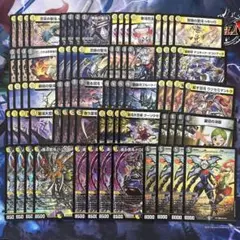 本能寺カレン メカ シノビ 4コン 19種76枚 デッキ パーツ