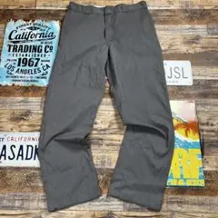 Dickies 874 グレー　36×34 ワークパンツ　L相当