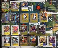 【デジカ】 サンドリモンデッキ パラ含 スリーブ付　シューシューモン　プロモ デジカ】 サンドリモンデッキ パラ含 スリーブ付 シューシュー