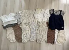 【早い者勝ち】ベビー服カバーオールロンパーストップスパンツ15枚セットまとめ売り