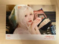 TWICE 5th MINA 　クリアポスター　ミナ
