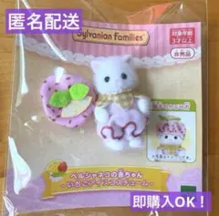 未開封！シルバニア ペルシャネコの赤ちゃん いちごアイスコスチューム
