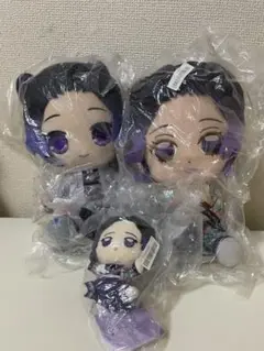 【未開封】鬼滅の刃　胡蝶しのぶ　ぬいぐるみ　3点セット