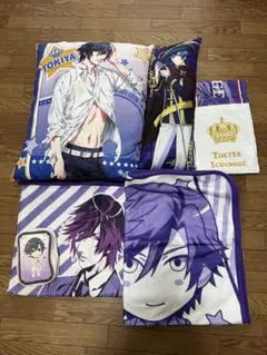 一ノ瀬トキヤセット（クッション/ブランケット/タオル/カラビナポーチうたプリ