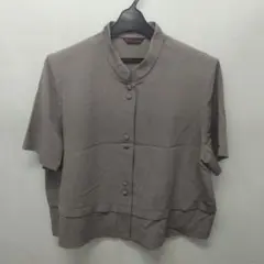 詩仙堂　茶ブラウス
