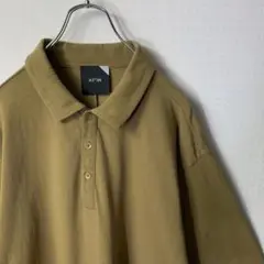 新品4.5割引 ATON エイトン 半袖ポロシャツ 4 size M/L ATON エイトン ポロシャツ ニットポロセーター 半袖 オーバー