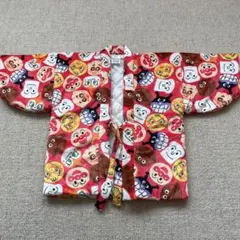 美品！アンパンマン総柄　はんてん　90cm