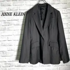 ANNE KLEIN テーラードジャケット　ダークグレー　レディース　M相当