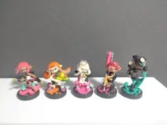 amiboスプラトゥーン5種セット