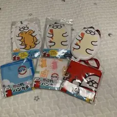 だっこずし　おもしろハンカチ　パスケース　6点セット　スシロー　新品未開封