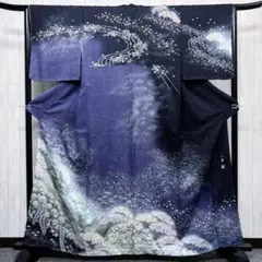 【逸品】 吉乃一廉 辻ヶ花の訪問着 幻の染 着物 金通し 作家もの