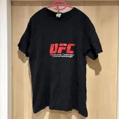 UFC Lサイズ 黒色 コットン Tシャツとドライパンツ