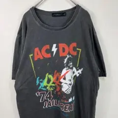 USA製 ACDC Tシャツ ヴィンテージ 加工