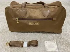 【極美品】moschino ボストンバック ハート