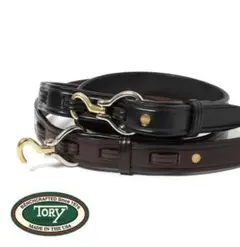 TORY LEATHER 1inch ブラック