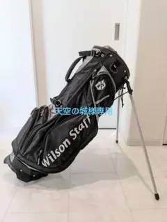 Wilson Staff ゴルフキャディバッグ ☆ウイルソン☆Wilson Staff☆キャディ-バック☆黒/赤☆ - メルカリ