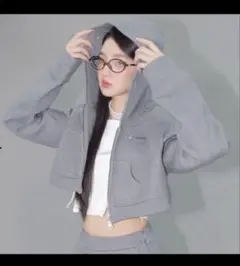 andwang kirakira Short Zip up 001