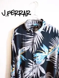 D222047 J.FERRAR 総柄 ロングスリーブシャツ