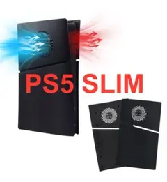 【Mcbazel】新型 PS5 Slim交換用フェイスプレート 冷却口付き