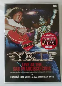 Y&T/LIVE AT THE SAN FRANCISCO CIVIC DVD
