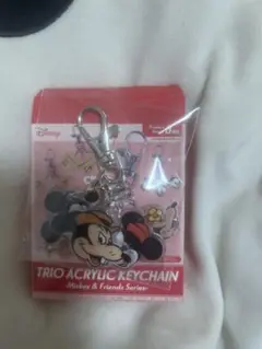TRIOACRYLICKEYCHAIN ミッキー ミニー モーティマー