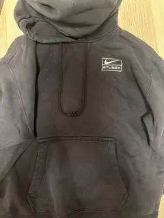 Nike x Stussy コラボ パーカー S ブラック