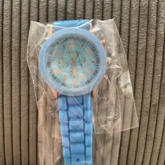 腕時計　新品　青