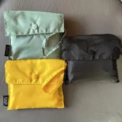 ✨KAIDI✨ エコバッグ セジグリーン　イエローブラック！！おまけ（50枚）❣️