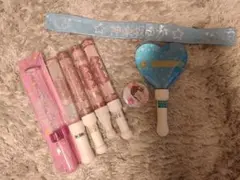 田村ゆかり 神楽坂ゆか ペンライト はちまき 缶バッジ グッズ まとめ売り