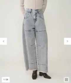 新品♡グレースコンチネンタル＊36＊ライン切替デニムパンツ