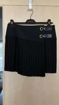 お値下け GUCCI ブラック ミニスカート