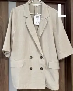 新品　しむむら　田中里奈　mysa レディース　ジャケット　5分袖　L