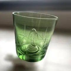 グリーン フットライト プラグイン式 切子