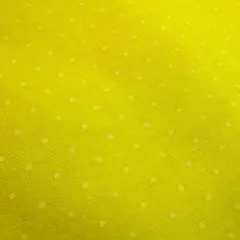 双日ファッション　エイティスクエア　ピンドット　イエロー