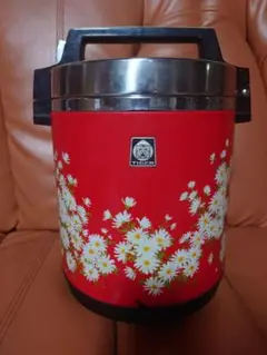 保温ジャー 昭和レトロ